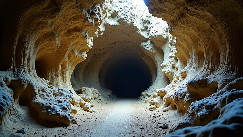 Geologické formace a minerály v podzemí Stříbrných hor